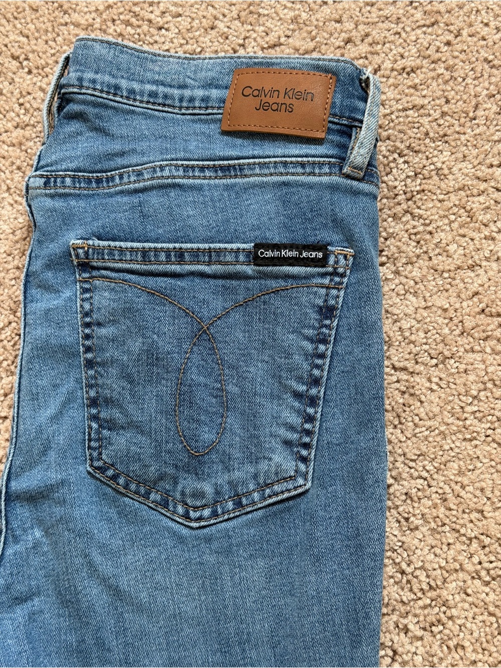 Calvin Klein Women’s Light Blue Denim Jeans